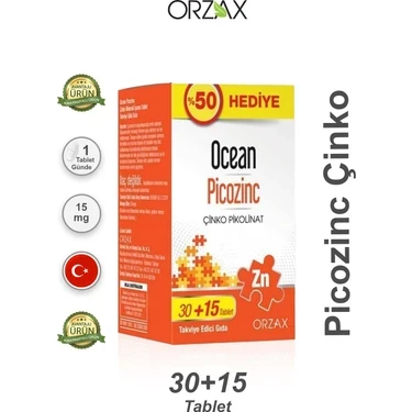 Ocean Picozinc 15 mg 30+15